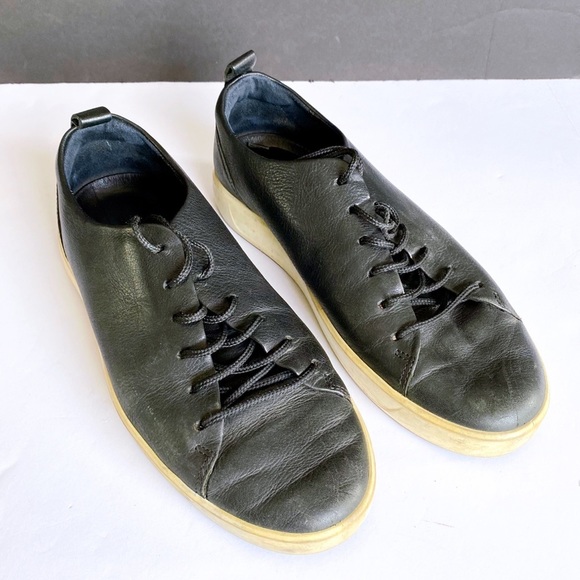 Ecco Black Leather Sneakers main image 6